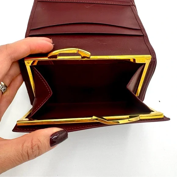 Cartier Burgundy Wallet - Picture 4 of 9